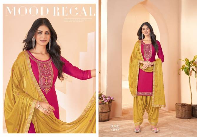 Fashion Of Patiala Vol 36 By Kalaroop Embroidery Jam Silk Readymade Suits Wholesale Market In Surat